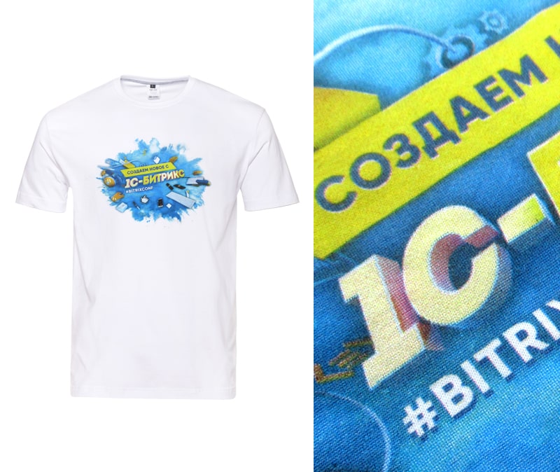 Виды печати на футболках